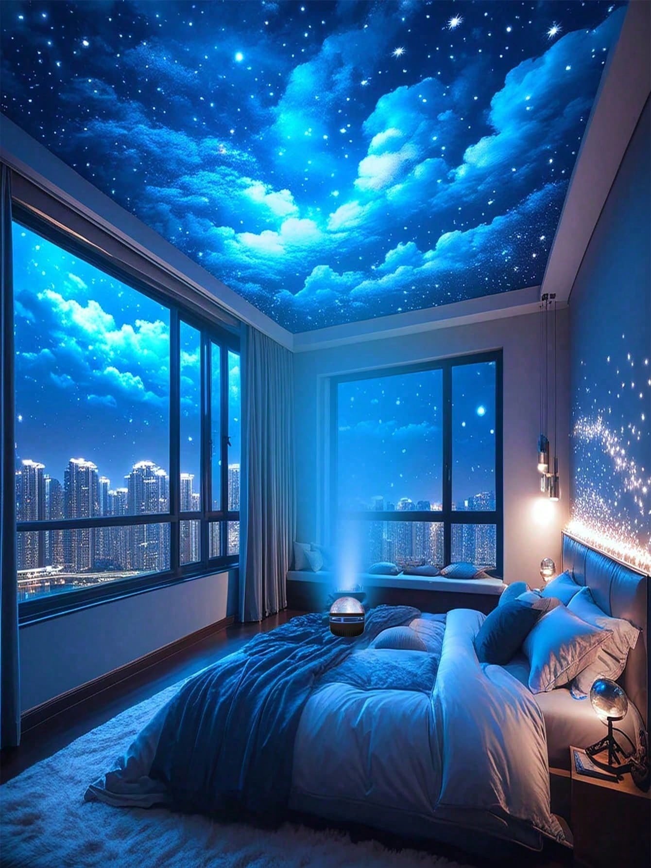 Home Cinema Gifts - 1pc LED Northern Lights Aurora Lamp,