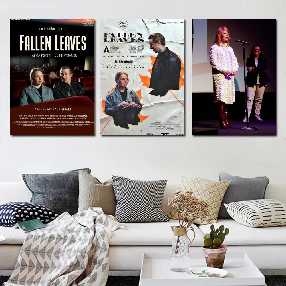 Home Cinema Gifts - F-Fallen Leaves nordic cinema Poster Modern