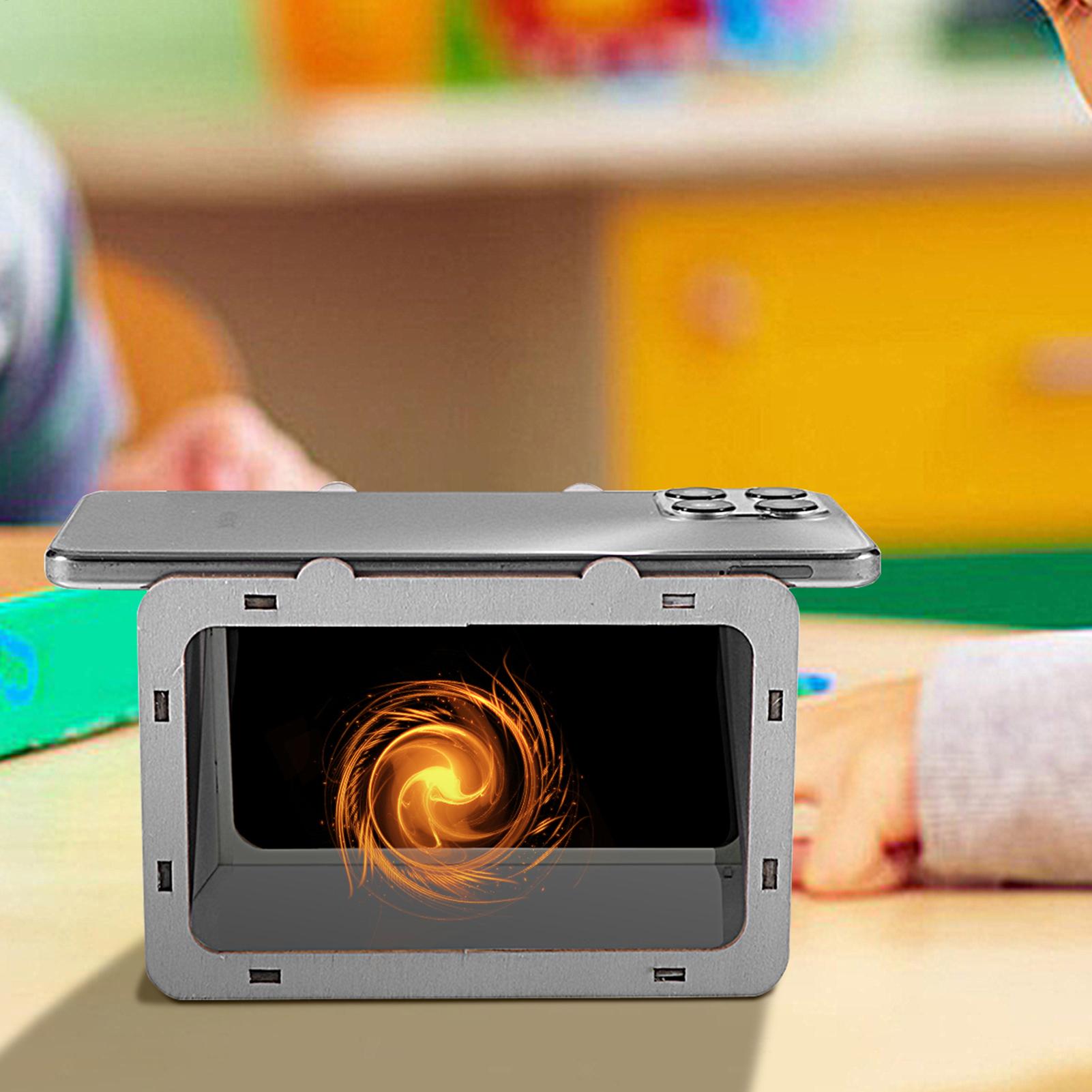 Home Cinema Diy - Phone Hologram Projector Portable Small Holographic