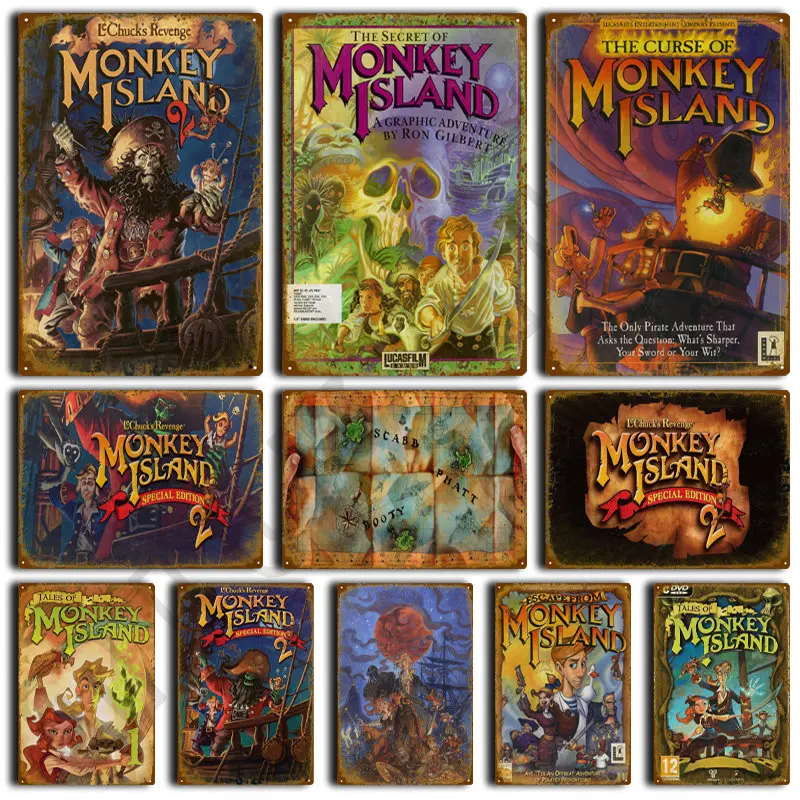 Home Cinema Gifts - Classic Game The Secret of Monkey