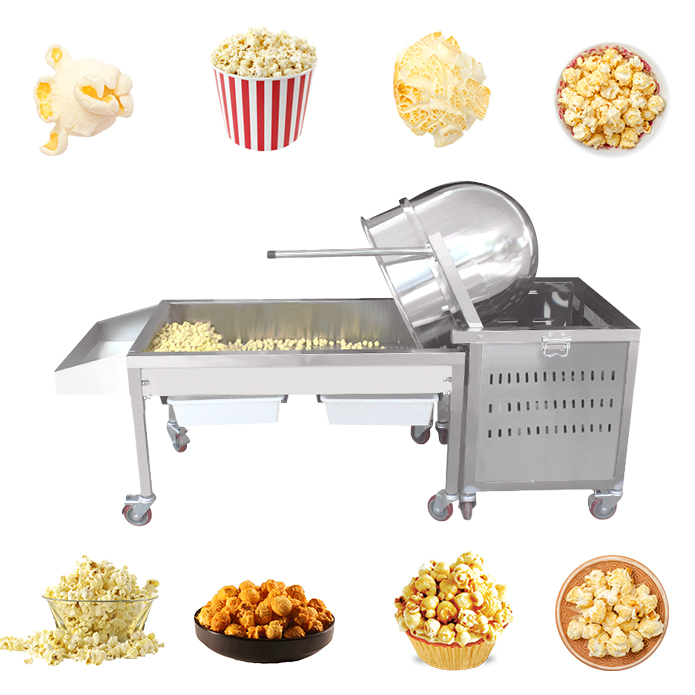 Commercial Fully Automatic Pop - Popcorn Machine Home 评论和价格
