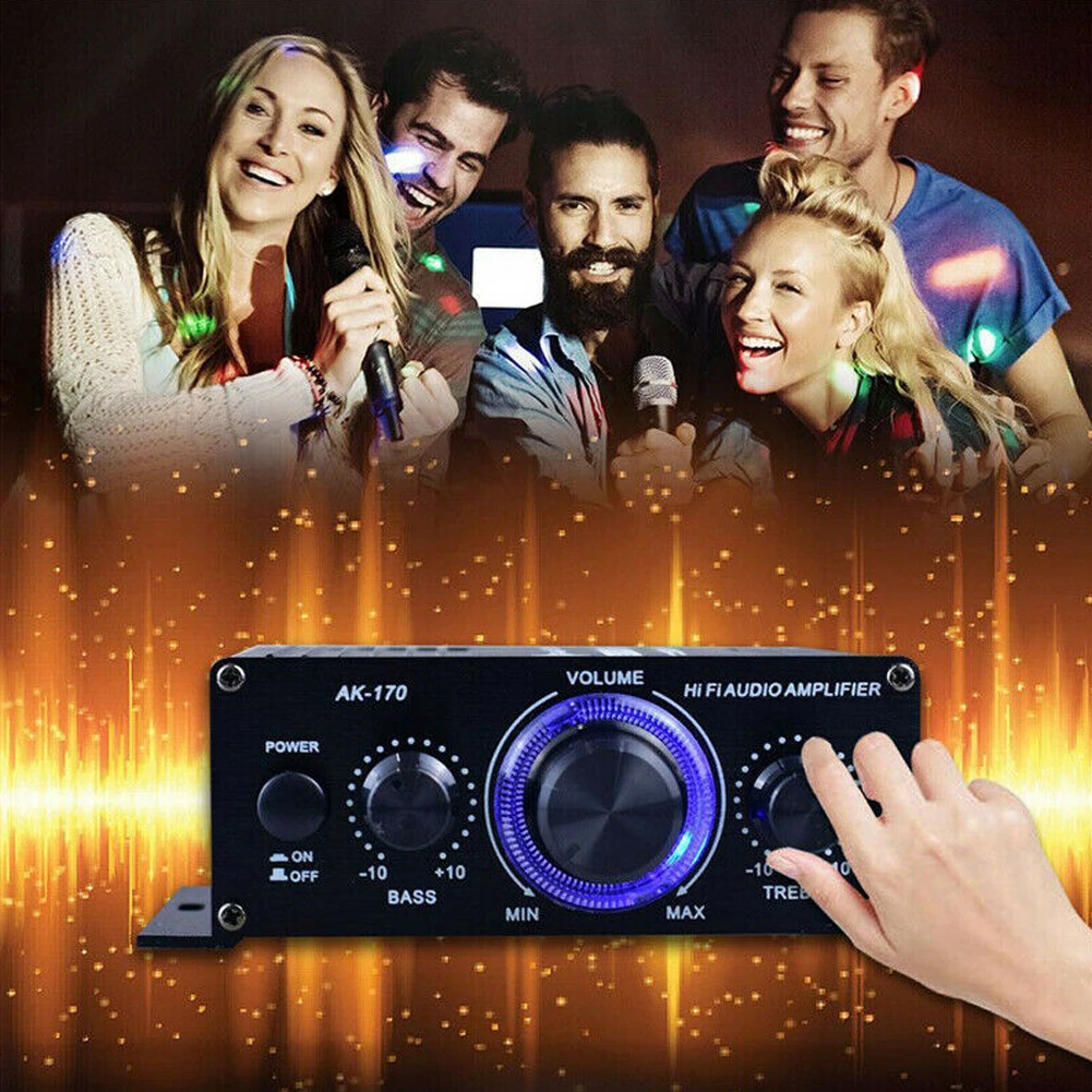 AK170 Mini Digital Power Audio - Home Cinema Audio System 评论和价格