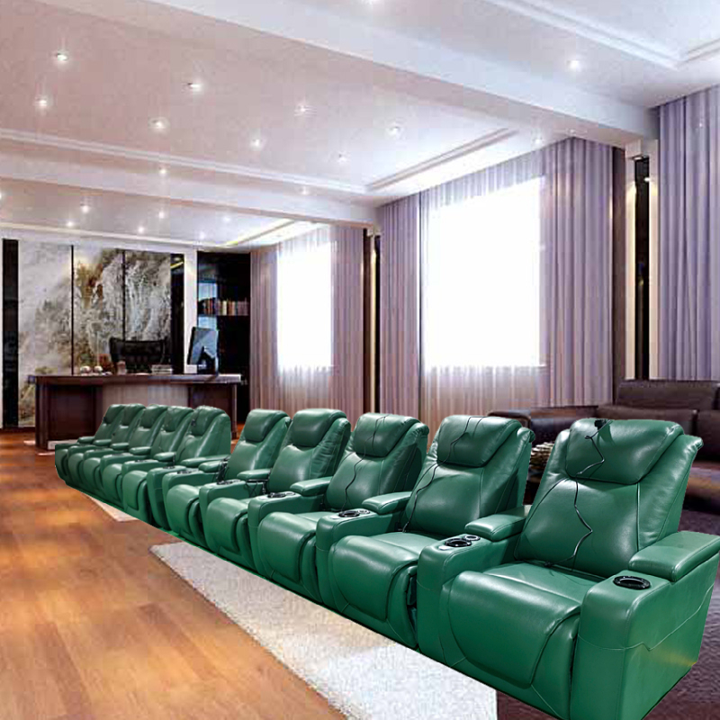 -Green Color Home Furniture 4  - Home Cinema Chairs 评论和价格