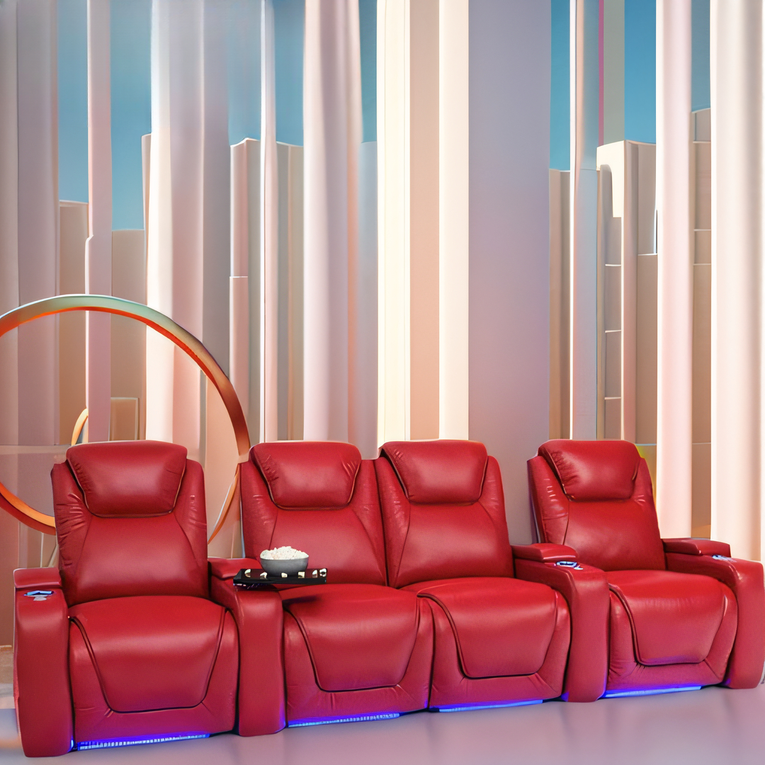 -Green Color Home Furniture 4  - Home Cinema Chairs 评论和价格