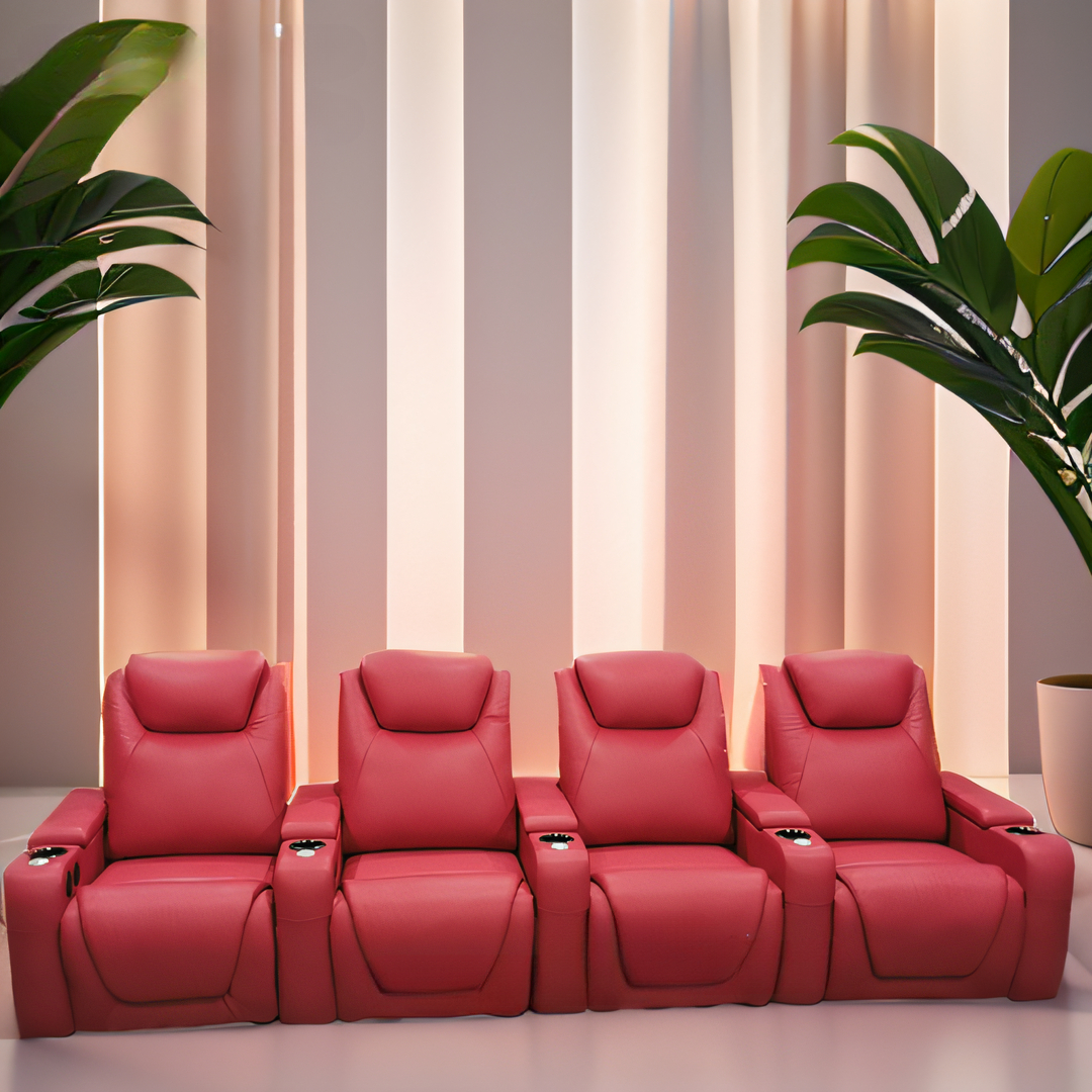 -Green Color Home Furniture 4  - Home Cinema Chairs 评论和价格