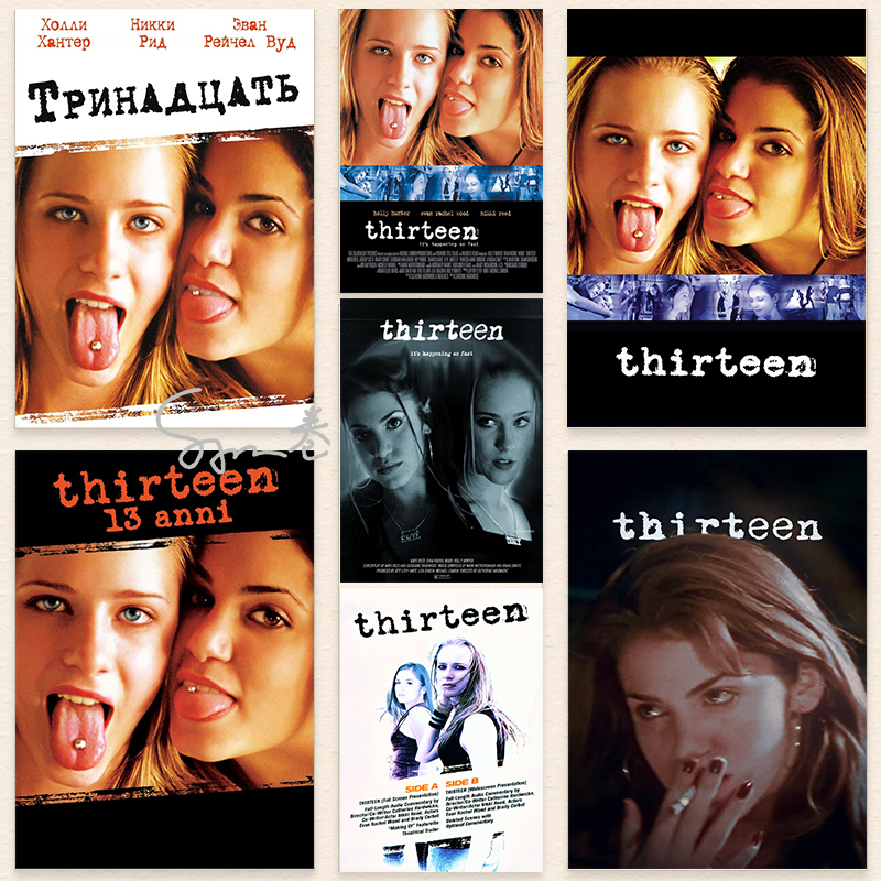 Thirteen Movie Film Poster Can - Home Cinema Gifts 评论和价格