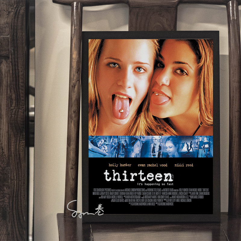 Thirteen Movie Film Poster Can - Home Cinema Gifts 评论和价格