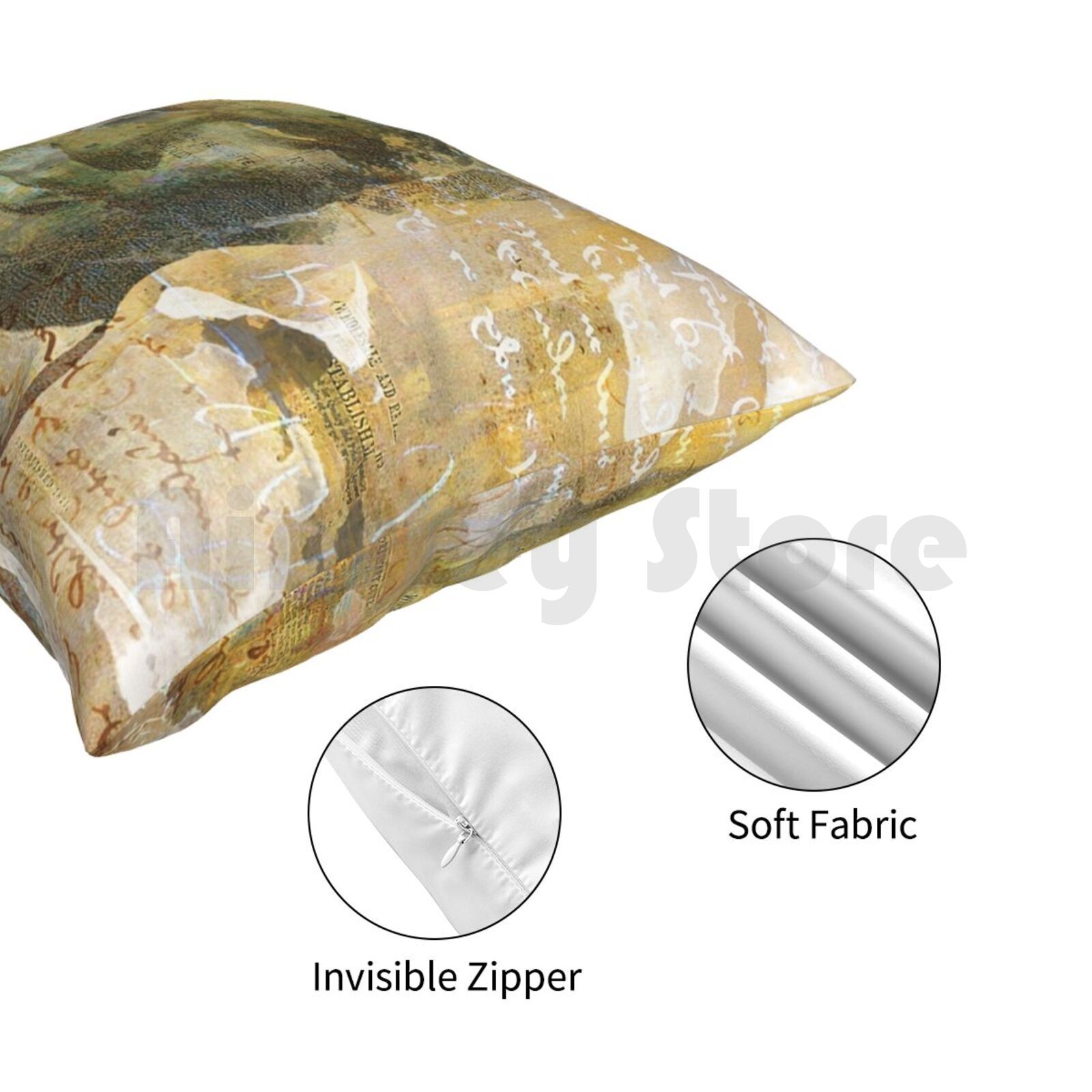 Yul Pillow Case Printed Home S - Home Cinema Diy 评论和价格