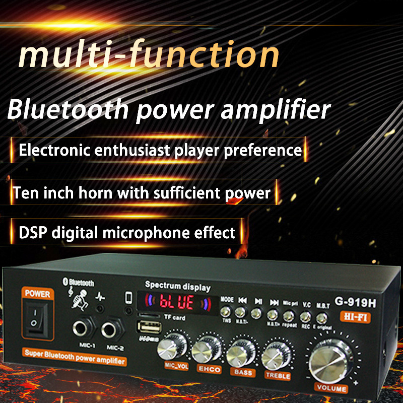 G-919H 1000W Home Power Amplif - Home Cinema Audio System 评论和价格