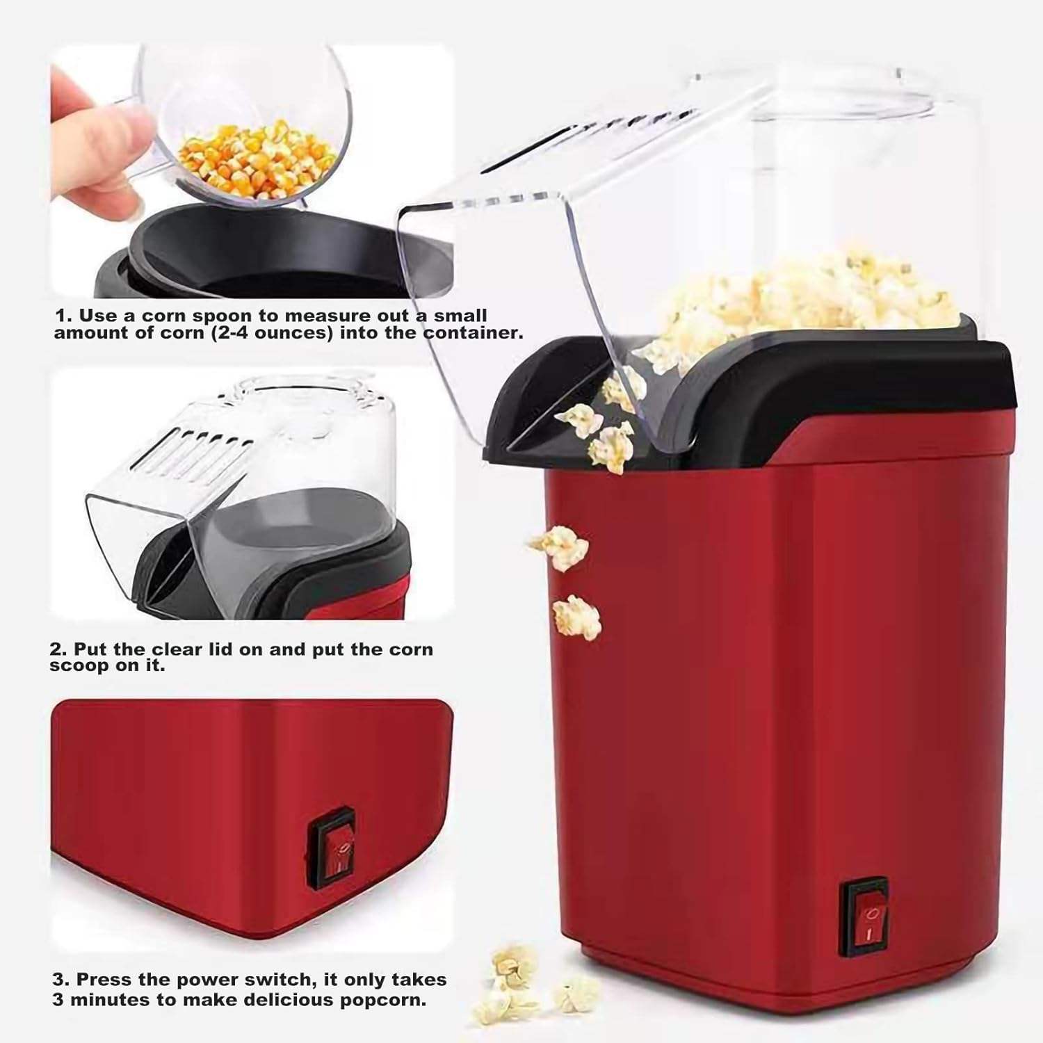 Popcorn Machine High Popping R - Popcorn Machine Home 评论和价格