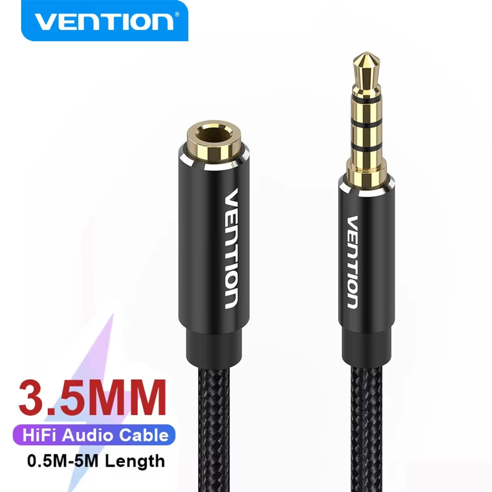 Vention Jack 3.5mm Aux Extensi - Home Cinema Projector Xiaomi 评论和价格