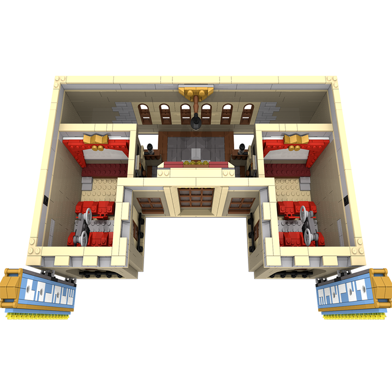 3486PCS MOC Street View Chines - Home Cinema Diy 评论和价格