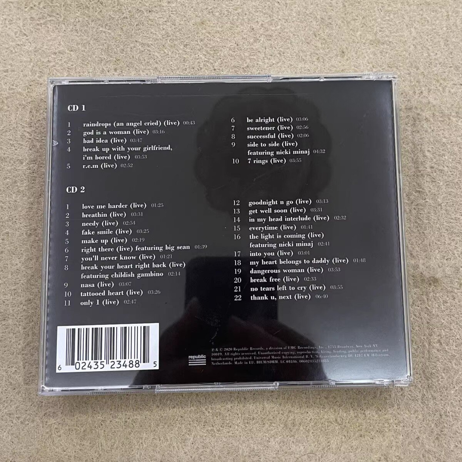 Rare Sealed Ariana Grande K By - Home Cinema In 评论和价格