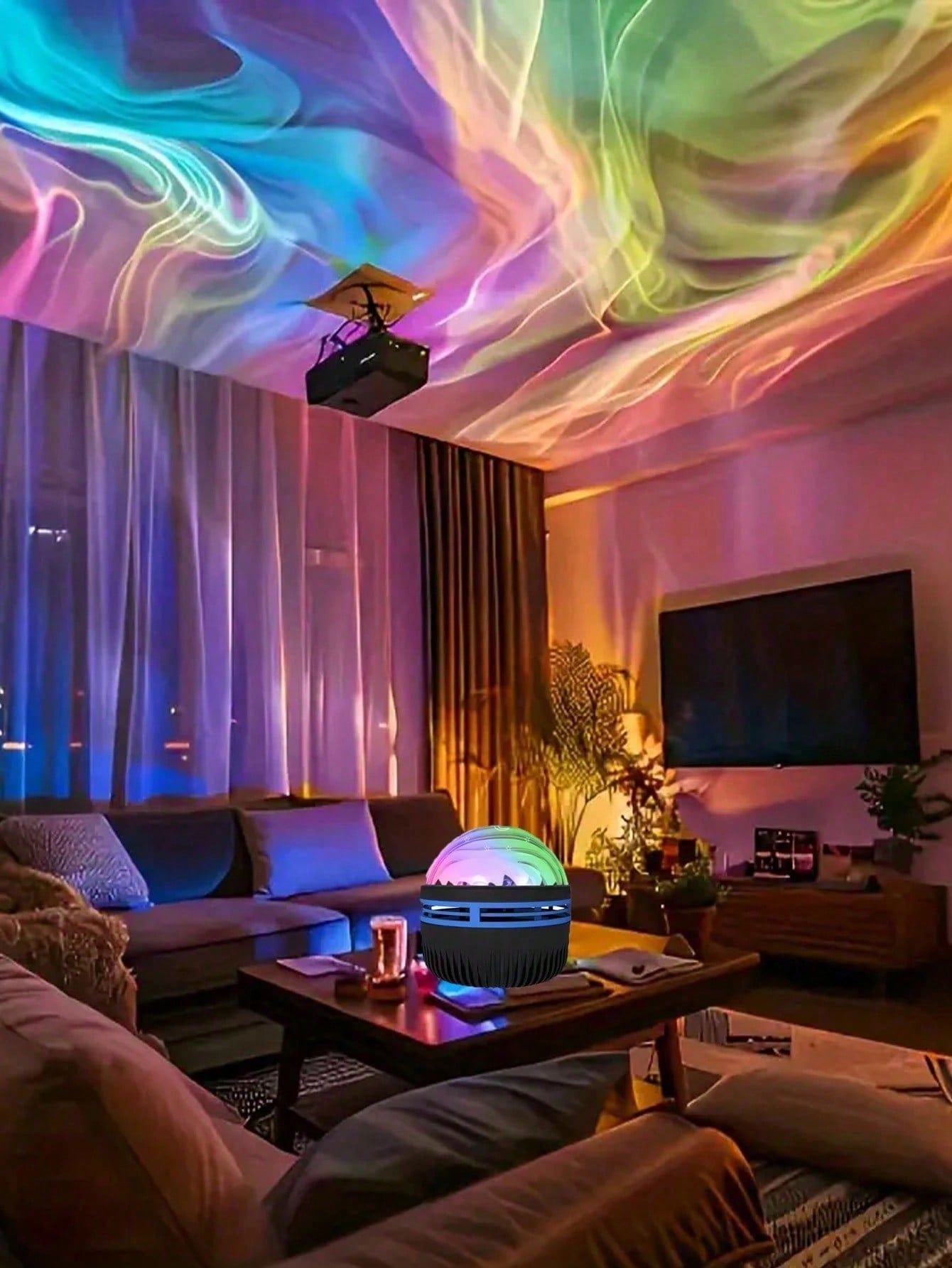 1pc LED Northern Lights Aurora - Home Cinema Gifts 评论和价格