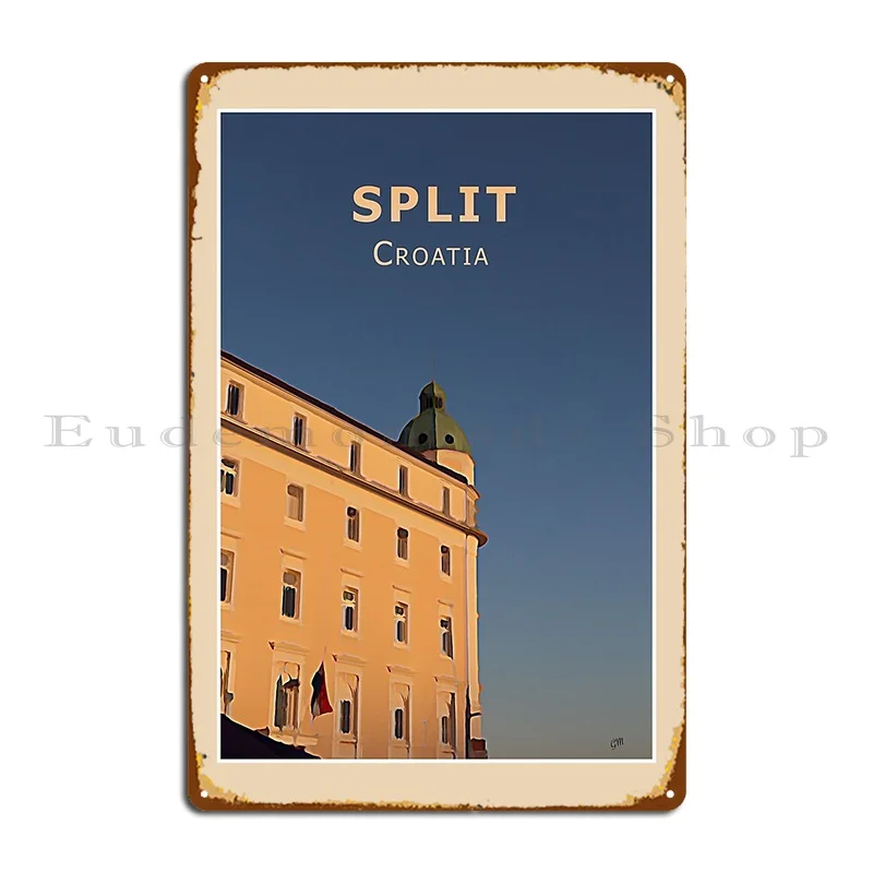 Split Croatia Poster Metal Sig - Home Cinema Design 评论和价格
