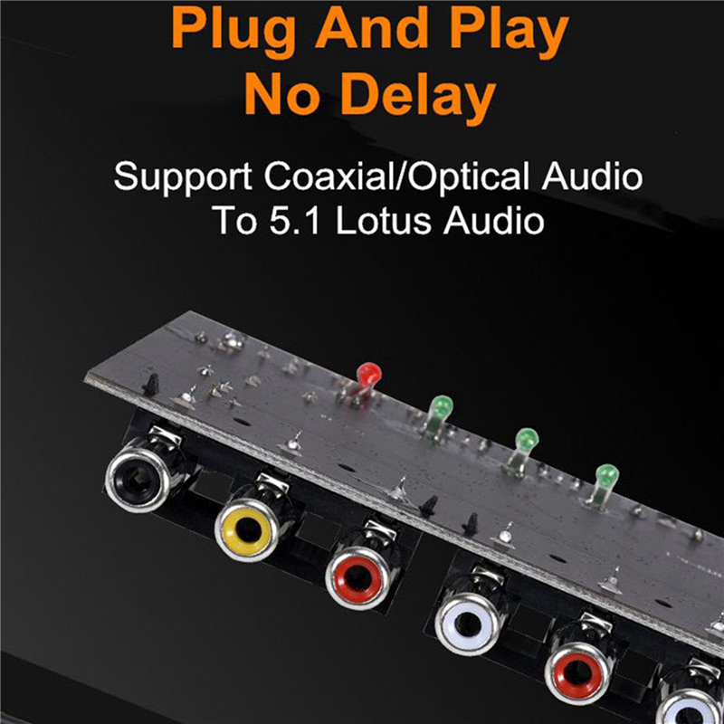 Hot-2X DAC Module 5.1 Channel  - Surround Sound Decoder 评论和价格