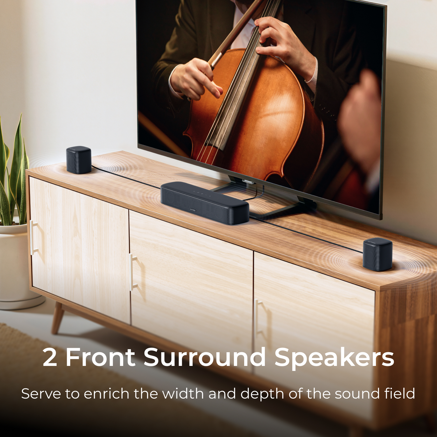 ULTIMEA 7.1ch Sound Bar with S - Home Theater Speaker 评论和价格