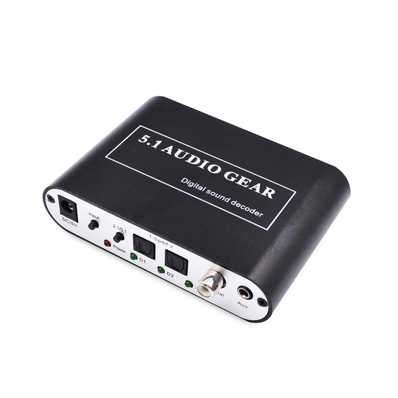 5.1 Audio Decoder Digital Soun - Surround Sound Decoder 评论和价格