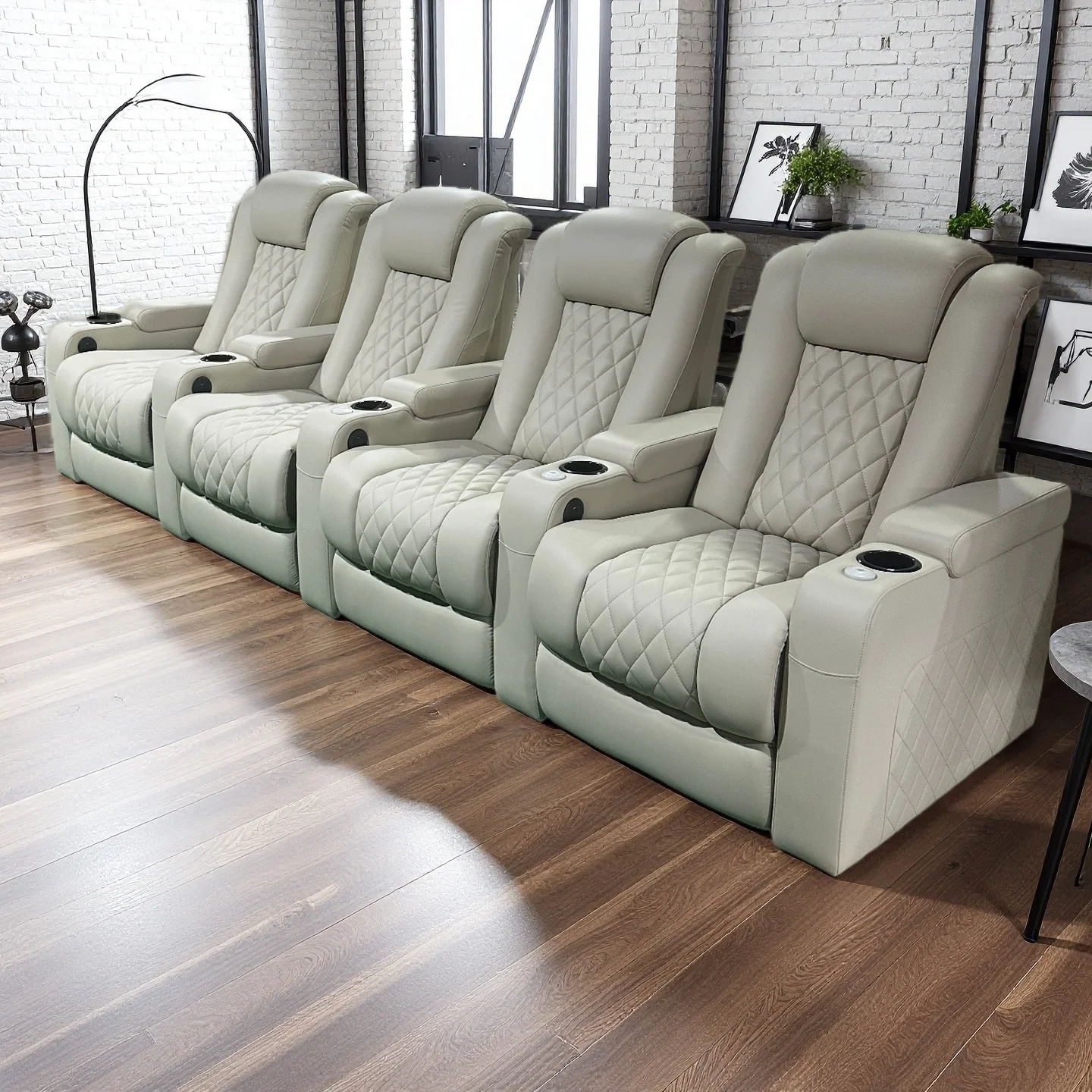 Modern Home Theater Recliners  - Home Cinema Chairs 评论和价格
