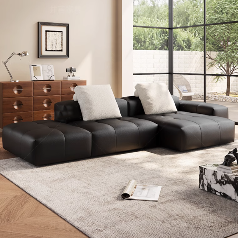 Nordic Leather Compressed Sofa - Home Cinema Design 评论和价格