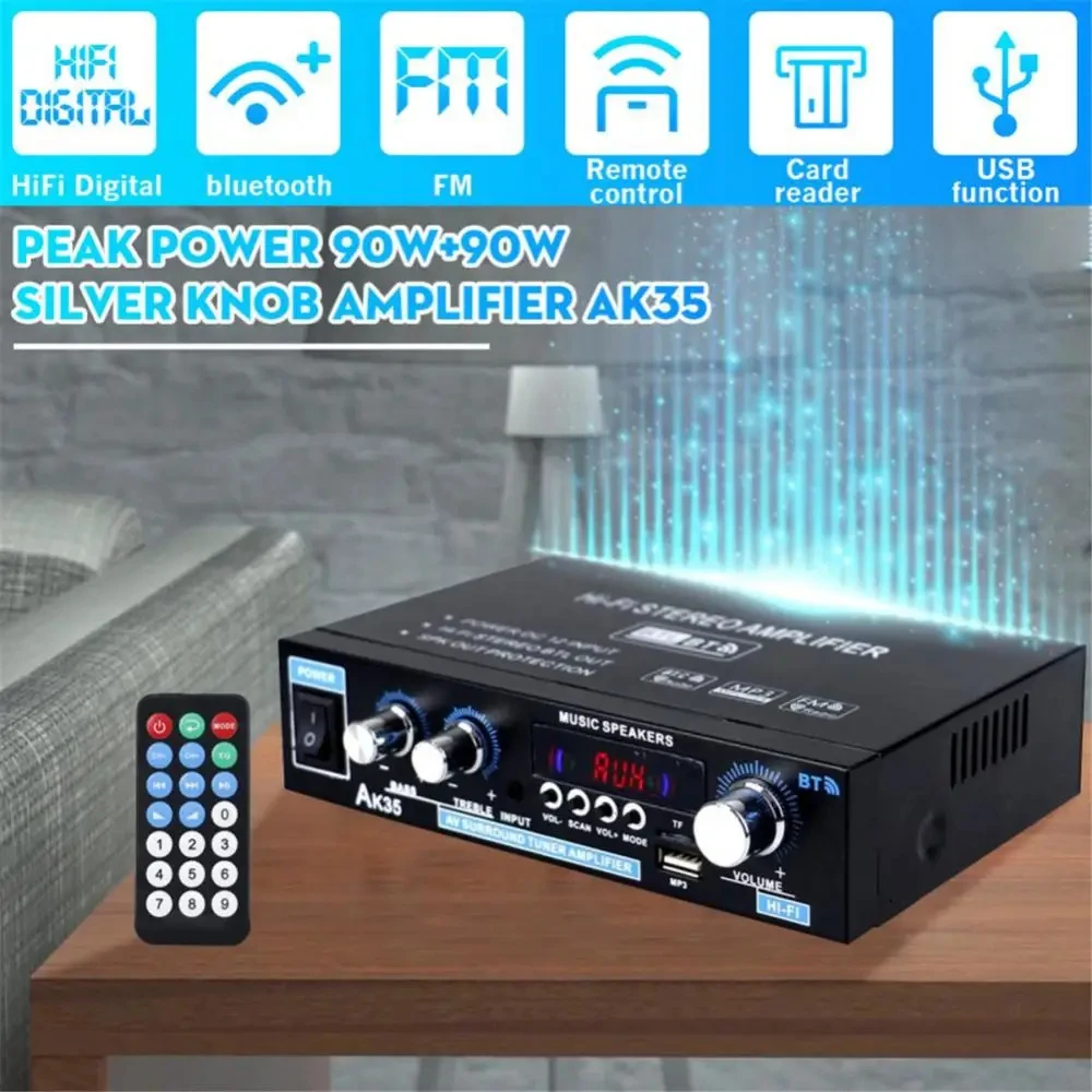 HiFi Digital AK35 Bluetooth Am - Home Cinema Audio System 评论和价格
