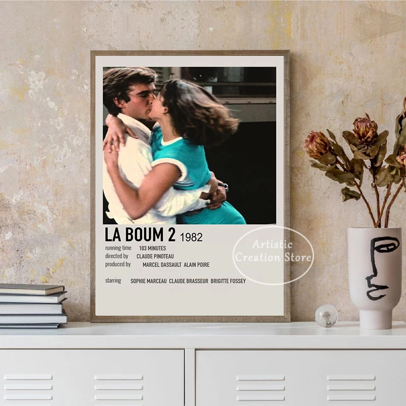 La Boum Vintage Movie Posters  - Home Cinema Gifts 评论和价格