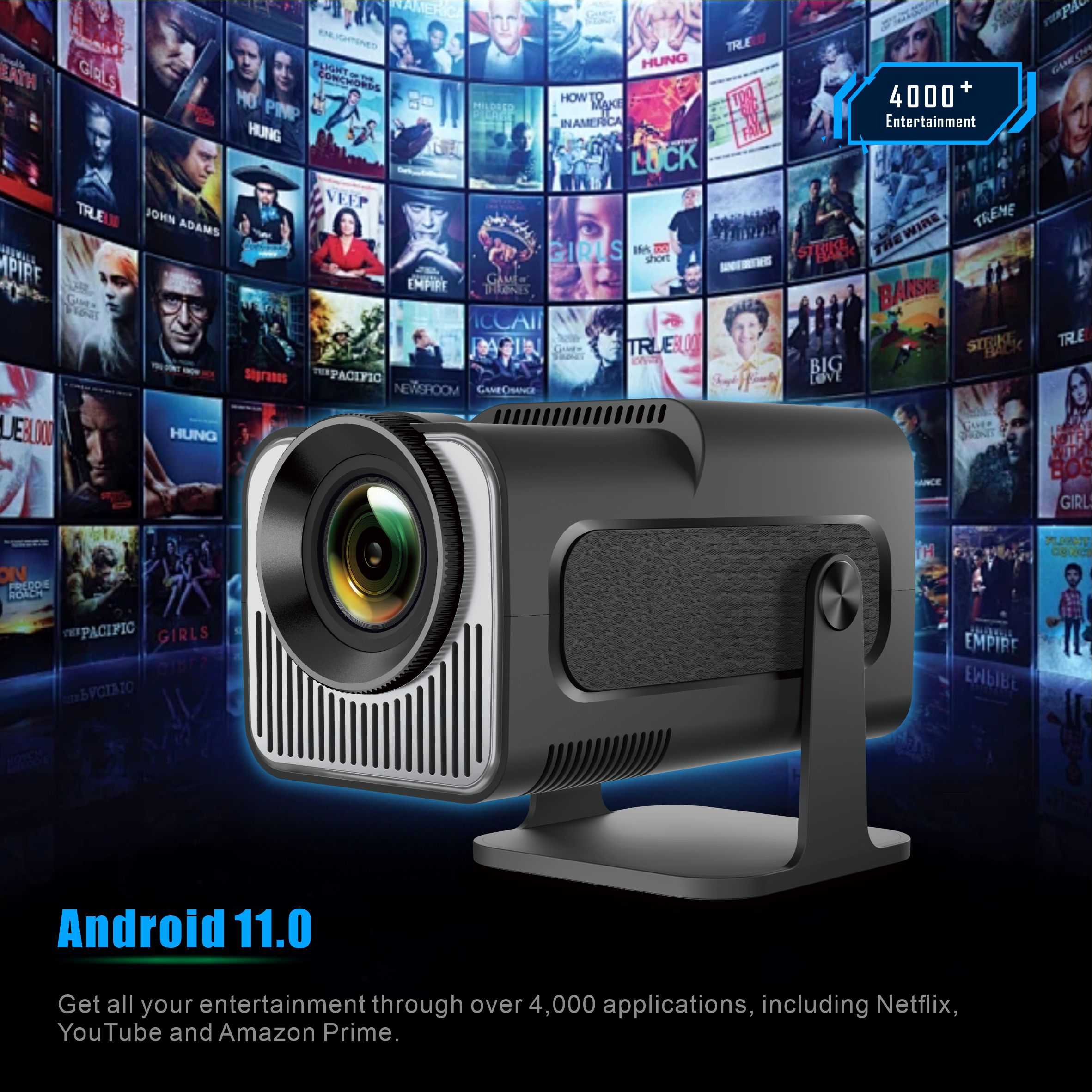 Salange HY320 Mini Projector 7 - Home Cinema Projector Xiaomi 评论和价格
