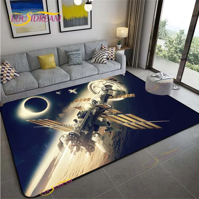 3D Space Ship Station Carpet f - Home Cinema Gifts 评论和价格