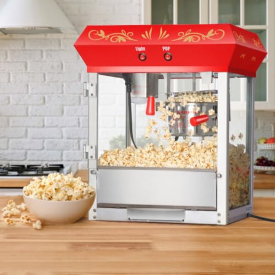 Popcorn Machine 4oz Popper wit - Popcorn Machine Home 评论和价格