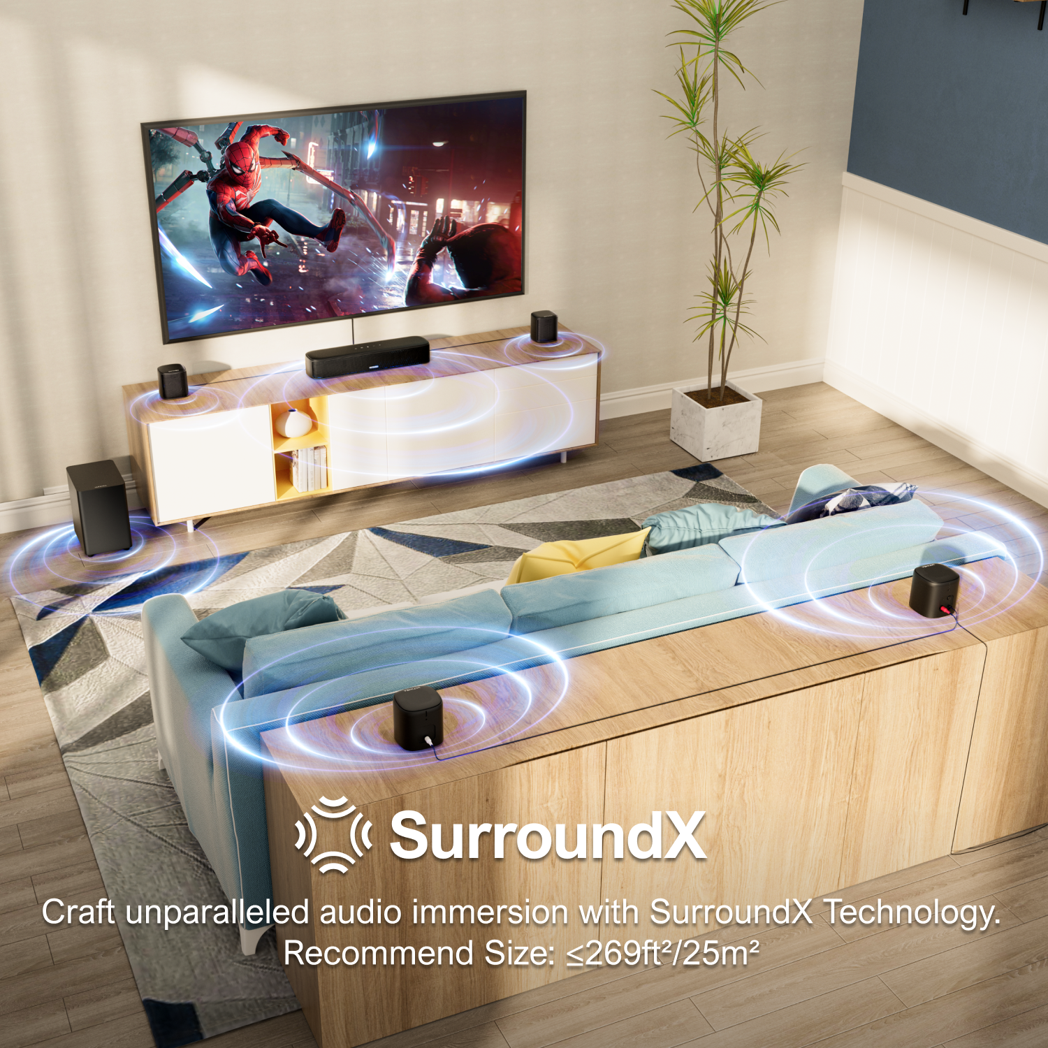 ULTIMEA 7.1 Channel Sound Bar  - Home Theater Speaker 评论和价格