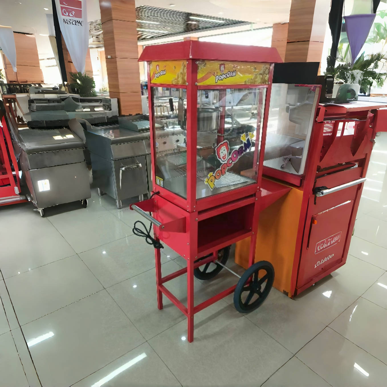 Commercial Popcorn Making Mach - Popcorn Machine Home 评论和价格