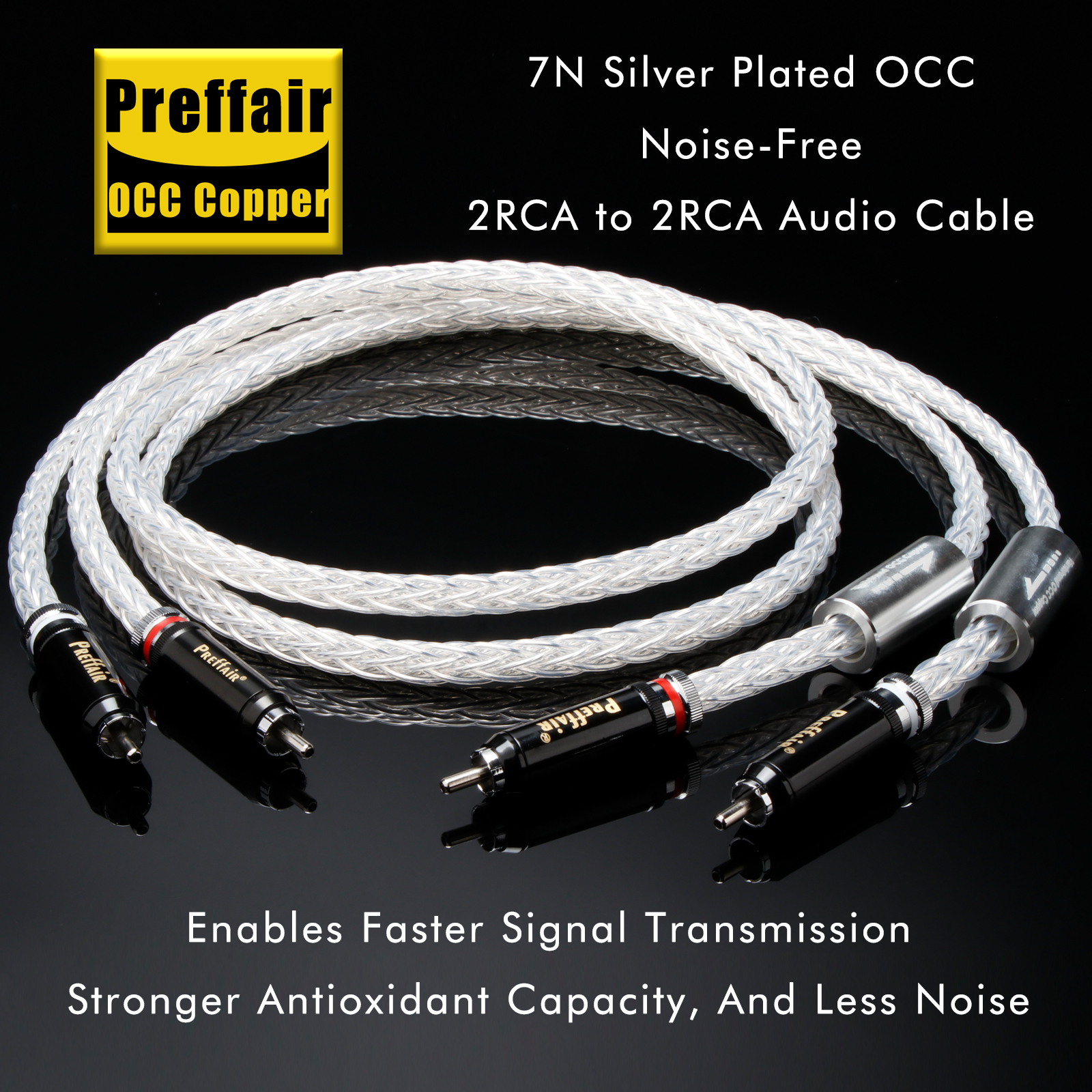 Hifi Audio RCA Cable 12cores 7 - Home Cinema Audio System 评论和价格
