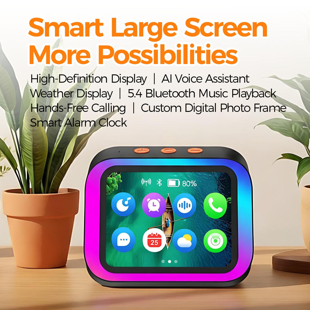 AI Bluetooth Speaker 5.4 AI vo - Home Cinema In 评论和价格