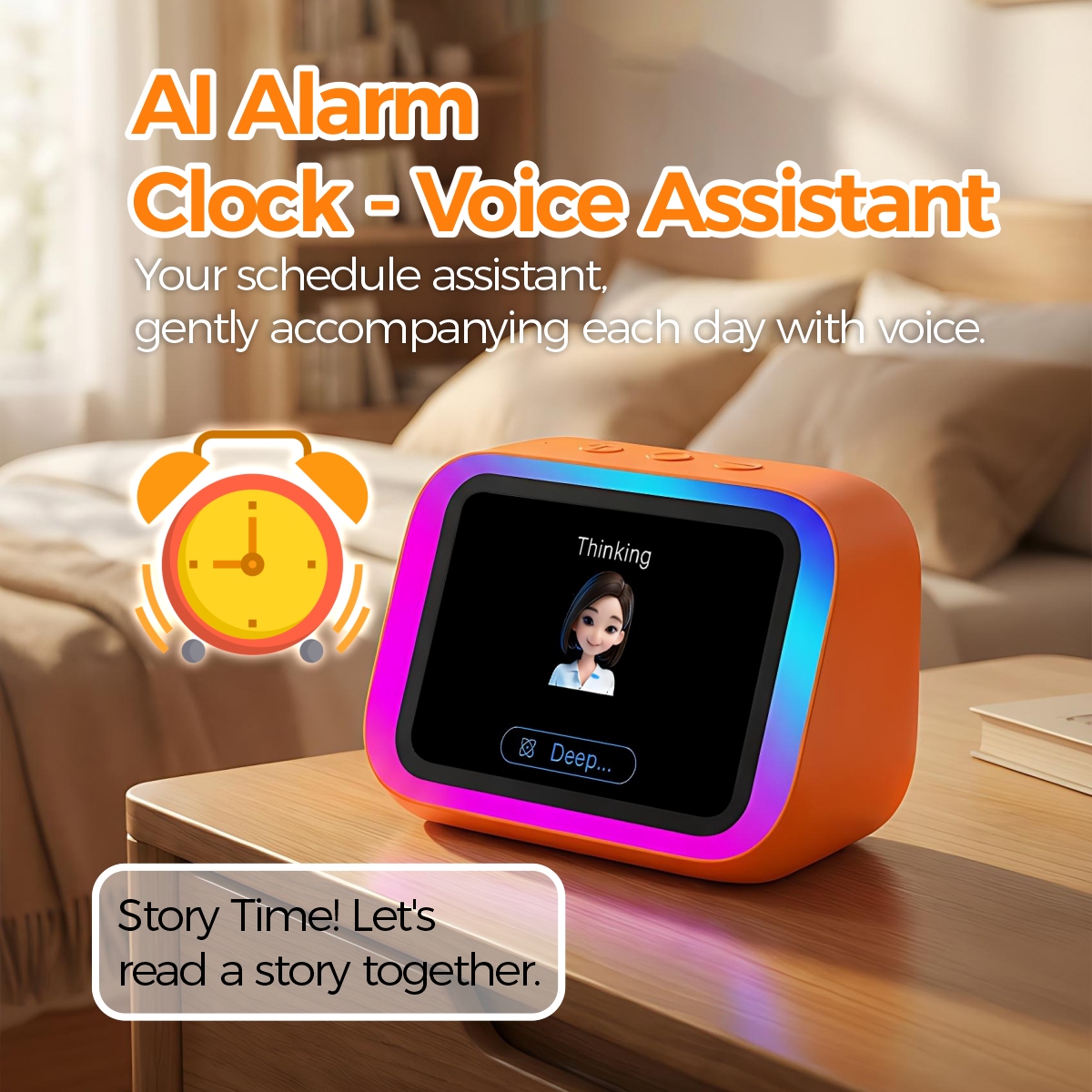 AI Bluetooth Speaker 5.4 AI vo - Home Cinema In 评论和价格