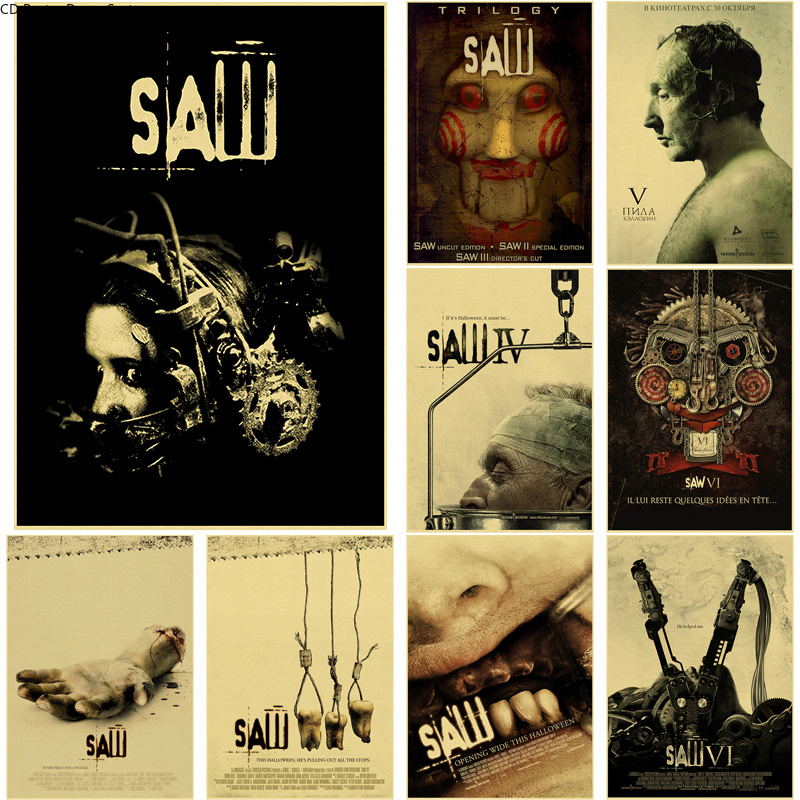 Horror Movie Saw Poster Film R - Home Cinema Diy 评论和价格