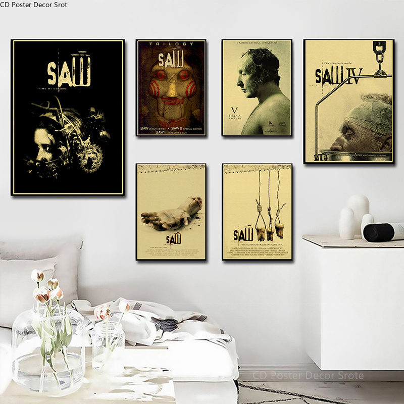 Horror Movie Saw Poster Film R - Home Cinema Diy 评论和价格