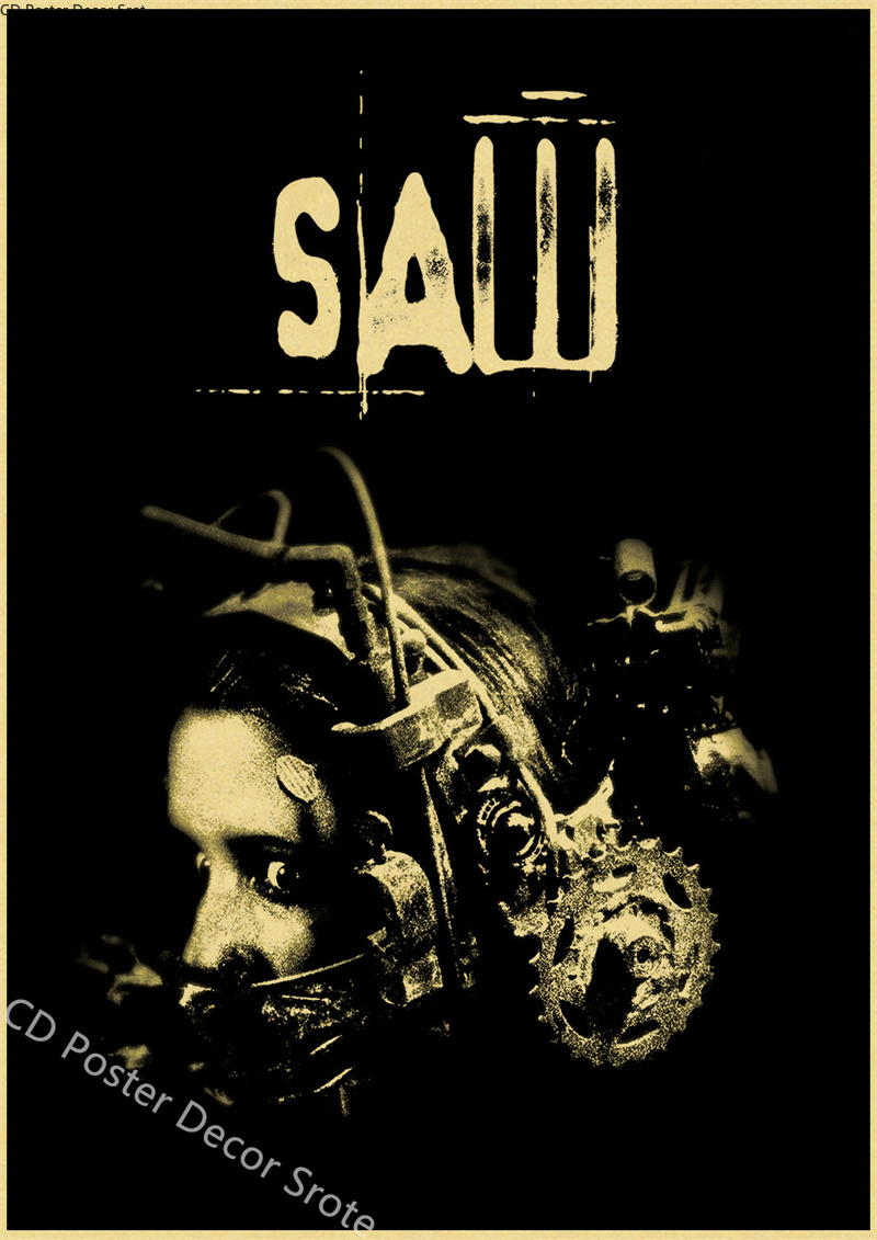 Horror Movie Saw Poster Film R - Home Cinema Diy 评论和价格