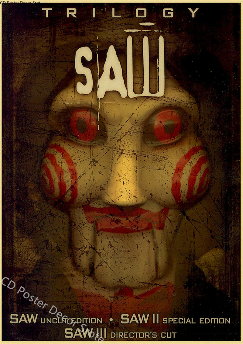 Horror Movie Saw Poster Film R - Home Cinema Diy 评论和价格