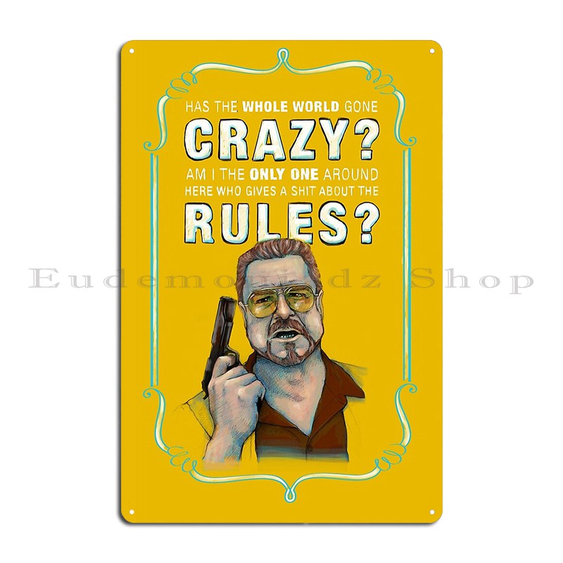 Big Lebowski Walter Sobchak Ha - Home Cinema Design 评论和价格