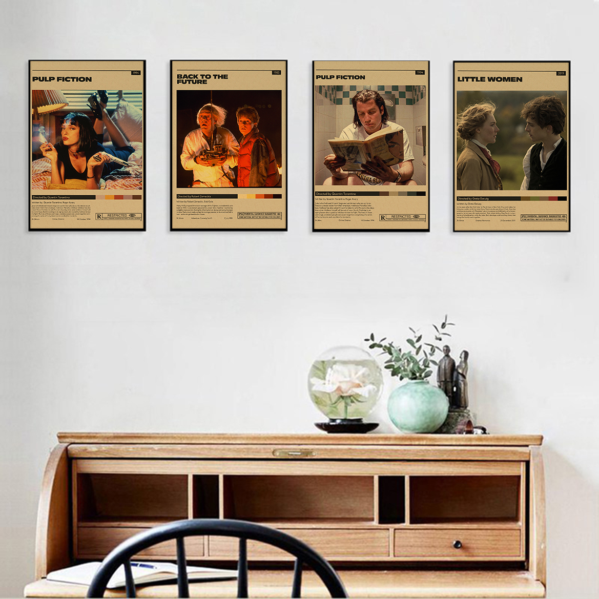 Classic Movie Posters Pulp Fic - Home Cinema Diy 评论和价格