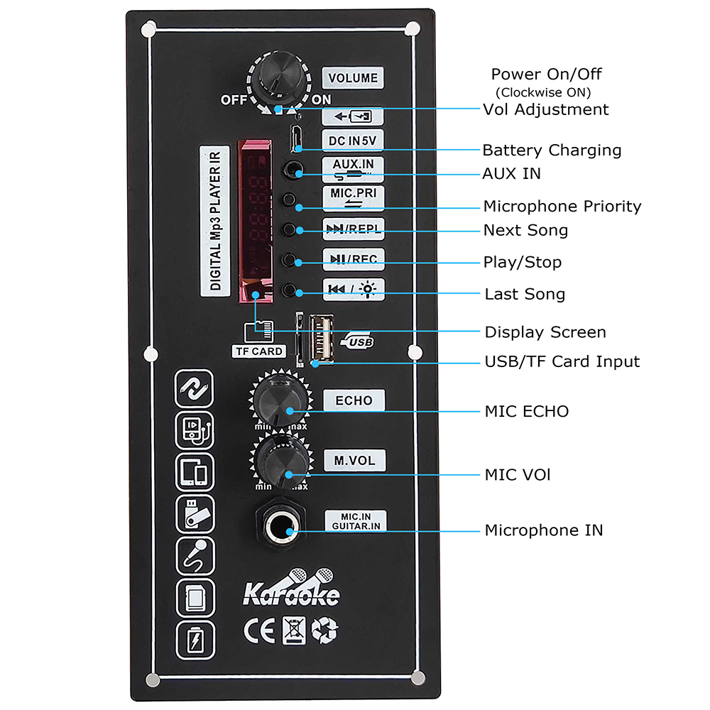 3.7V 30W Amplifier Board DC 5V - Home Theater Speaker 评论和价格