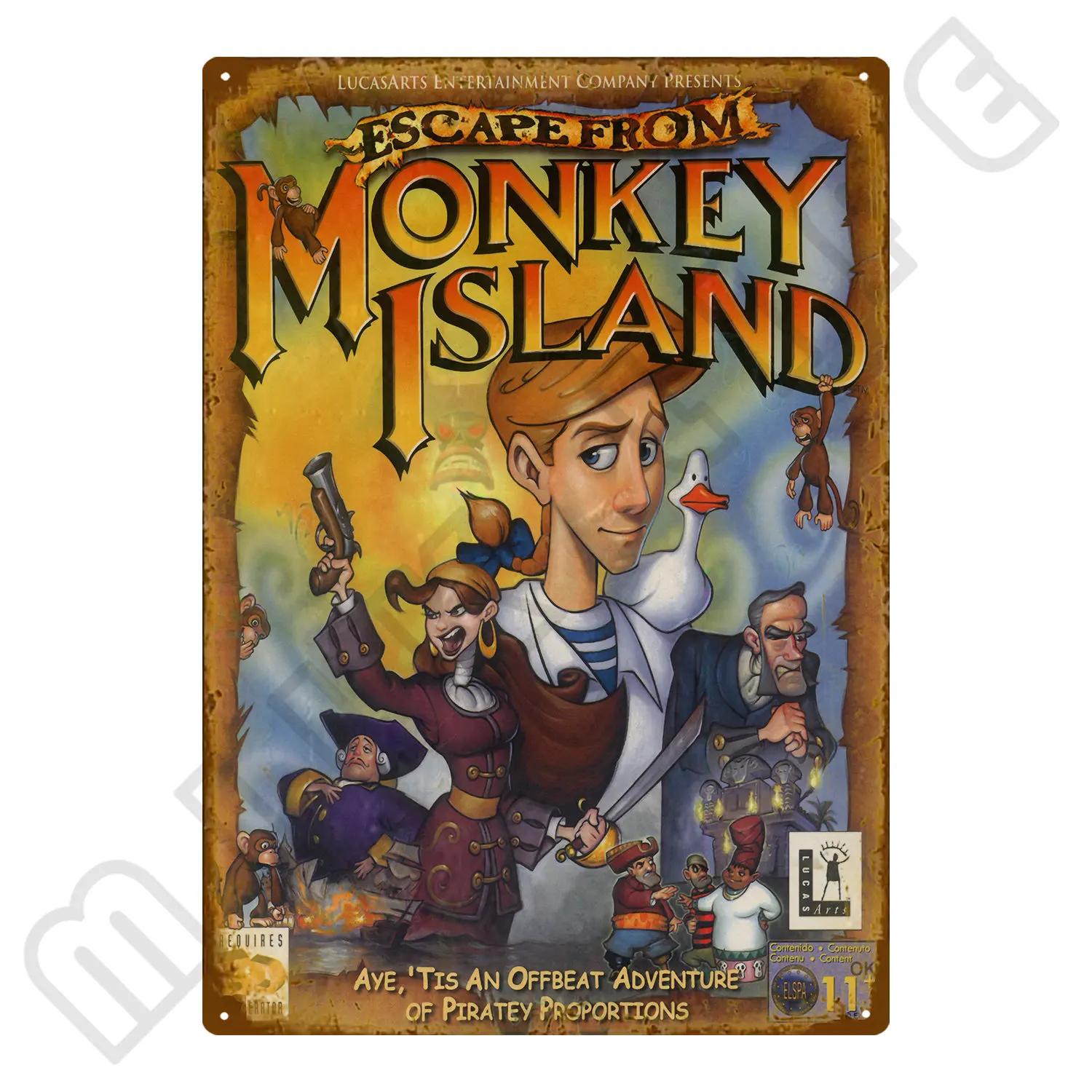 Classic Game The Secret of Mon - Home Cinema Gifts 评论和价格