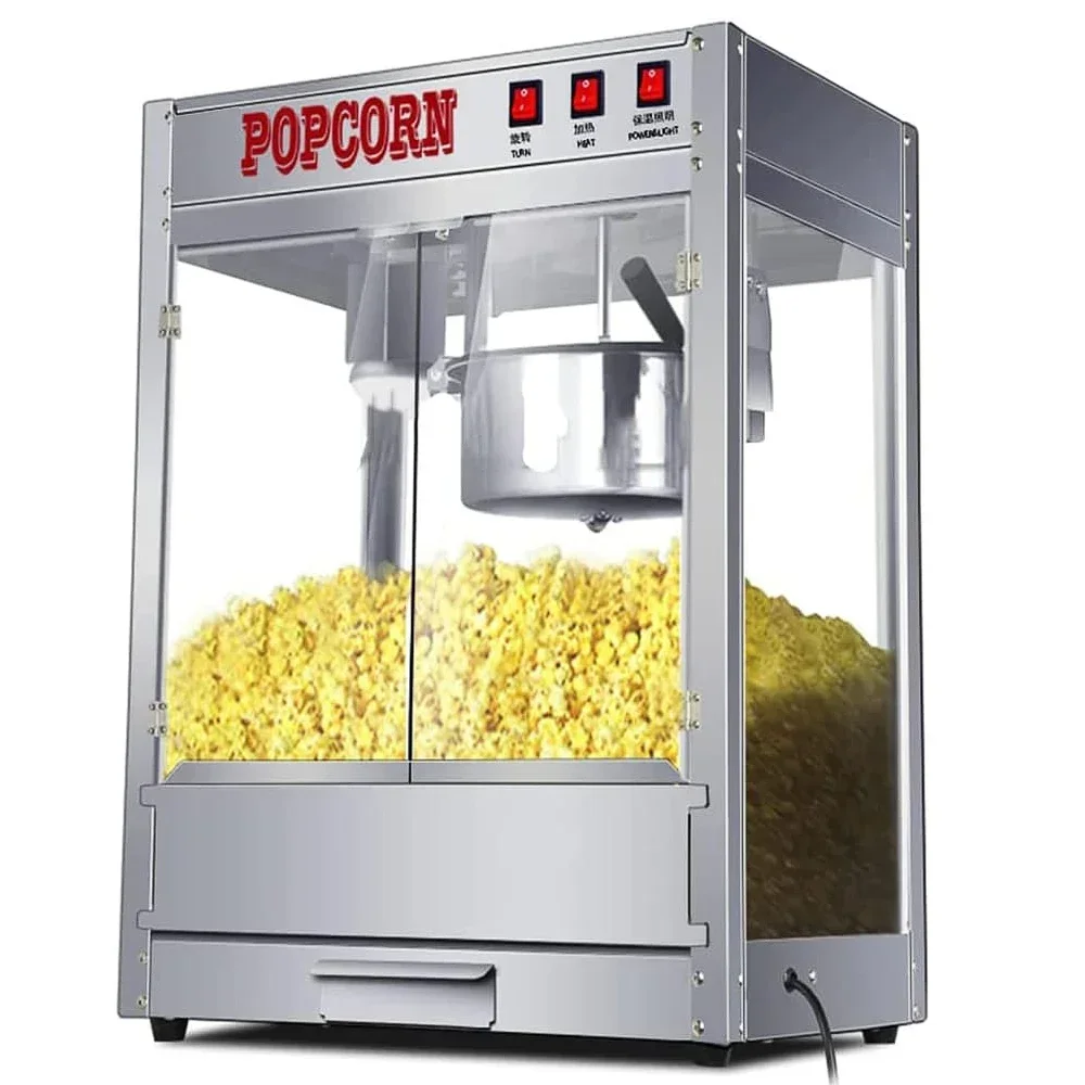 Stainless steel mobile 1400 wa - Popcorn Machine Home 评论和价格