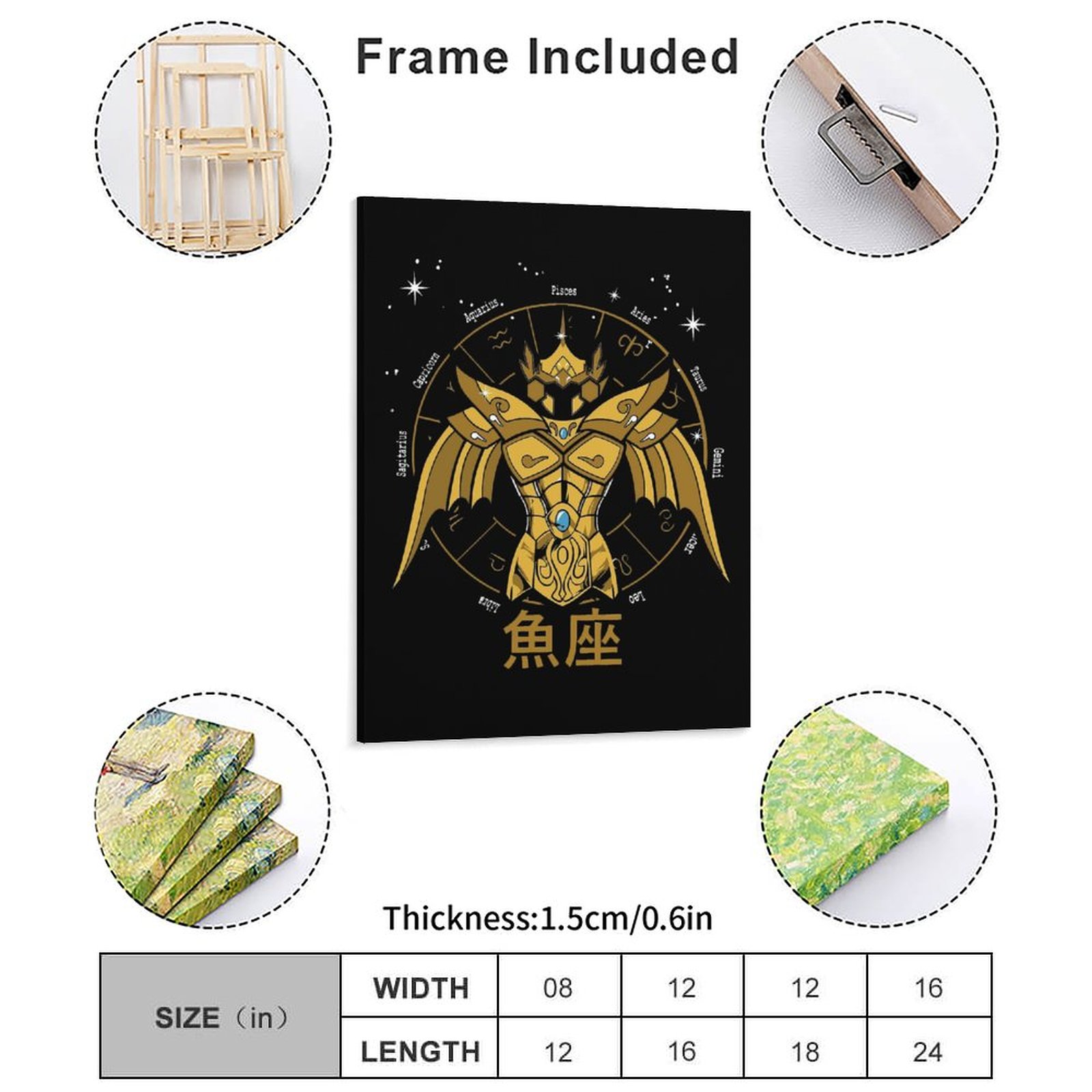 1PC frameless Canvas,Saint Sei - Home Cinema Design 评论和价格
