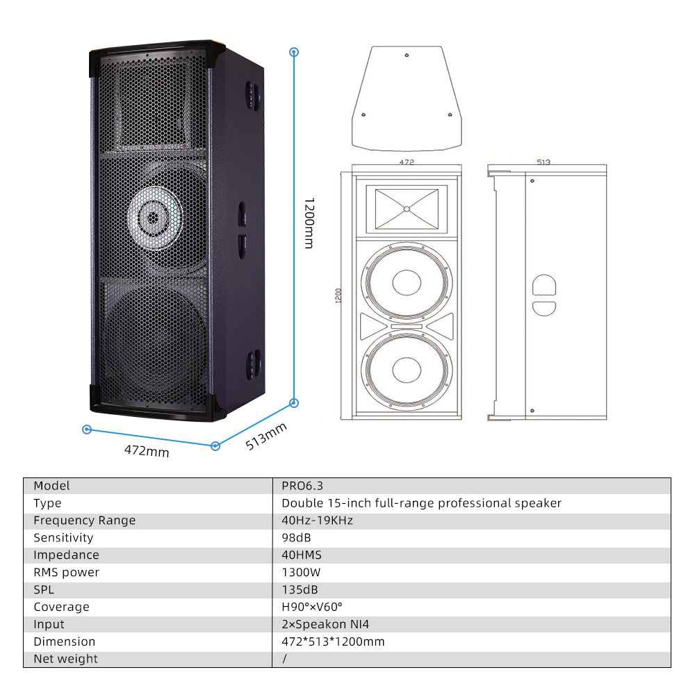 Lane PRO6.3 New Arrival Black  - Home Theater Speaker 评论和价格
