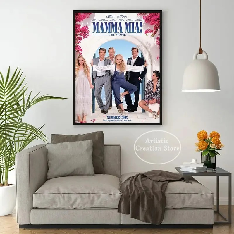 Mamma Mia! Poster Classic TV S - Home Cinema Gifts 评论和价格
