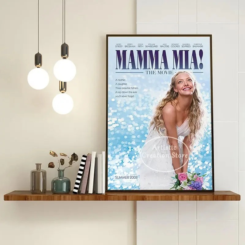 Mamma Mia! Poster Classic TV S - Home Cinema Gifts 评论和价格