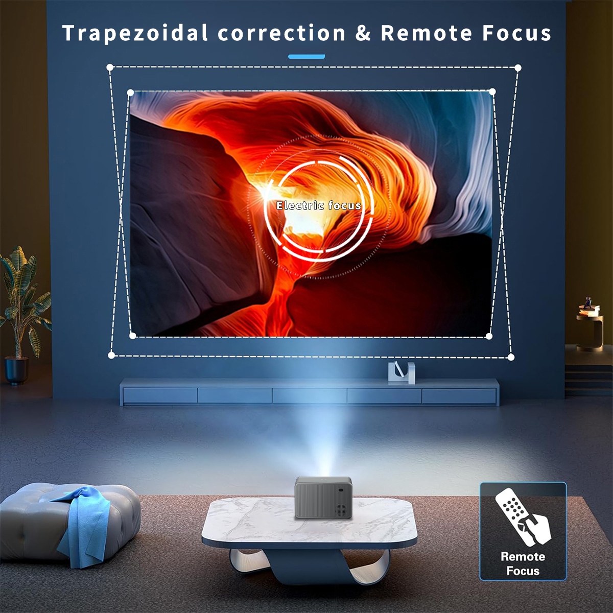 Mini Portable Full Hd Projecto - Home Cinema Tv Screen 评论和价格